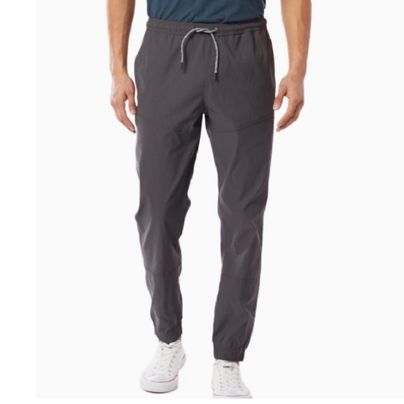 NWT UnionBay $52 Mens XL Black or Gray  Drawstring Joggers - Picture 3 of 11